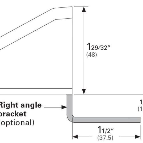 Barn Door Strike dimensions Top