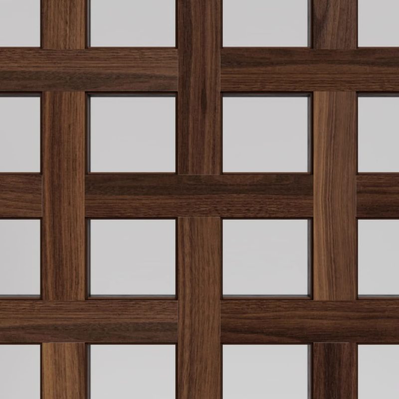 Cambria Basket Weave Pivot Door 3