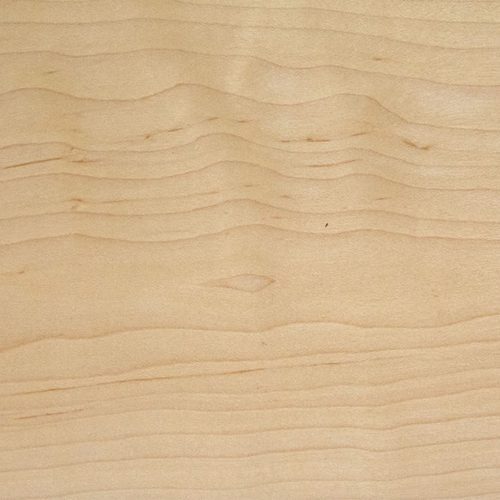 Maple Wood Sample with clear finish