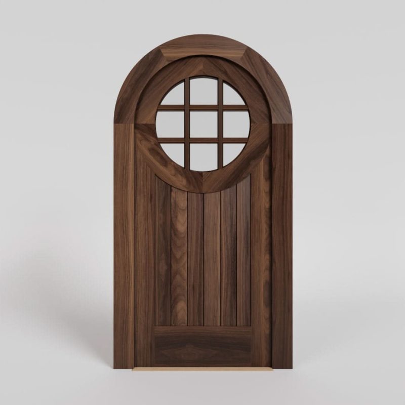 Regulus round top front door casing