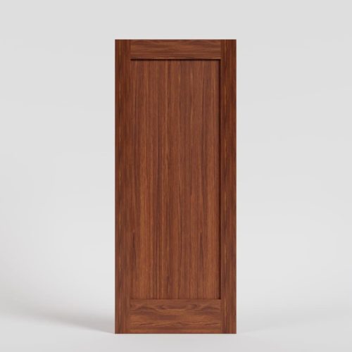 SinglePanelFlatPanelMahogany