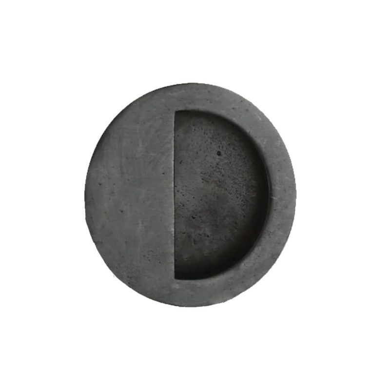 Solid Bronze Round Flush Door Handle