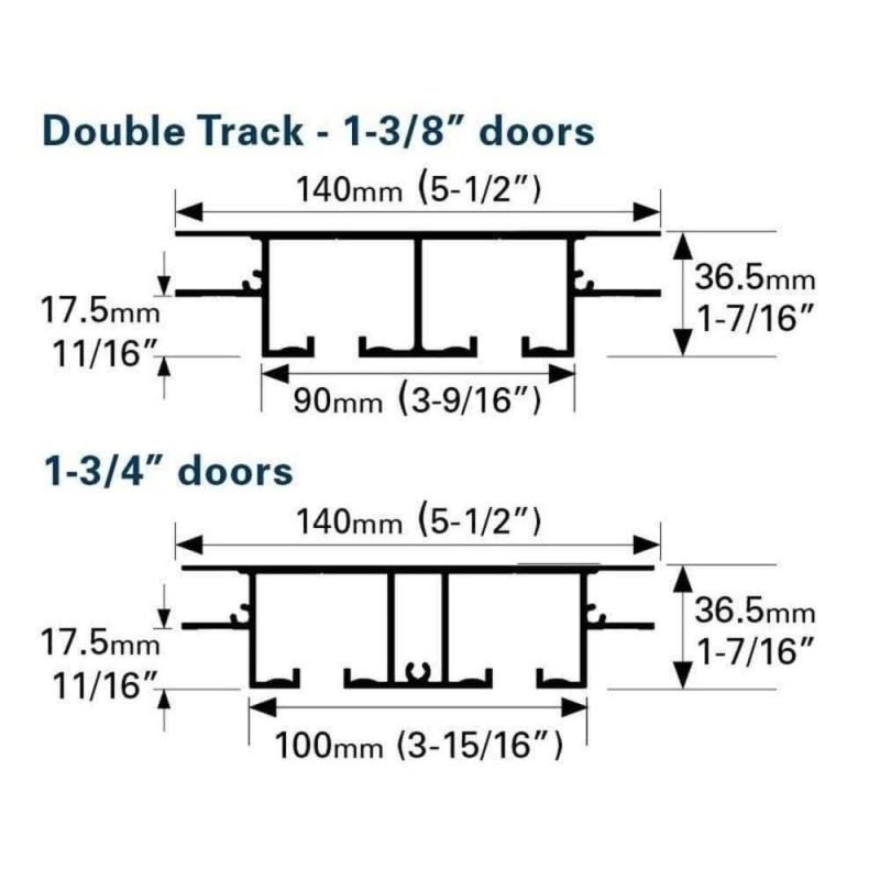 ceiling flush mount sliding pocket door hardware kit realcraft slide hardware 15587052486752 88e83e1c 4f0c 4801 8030 a3941da3d445