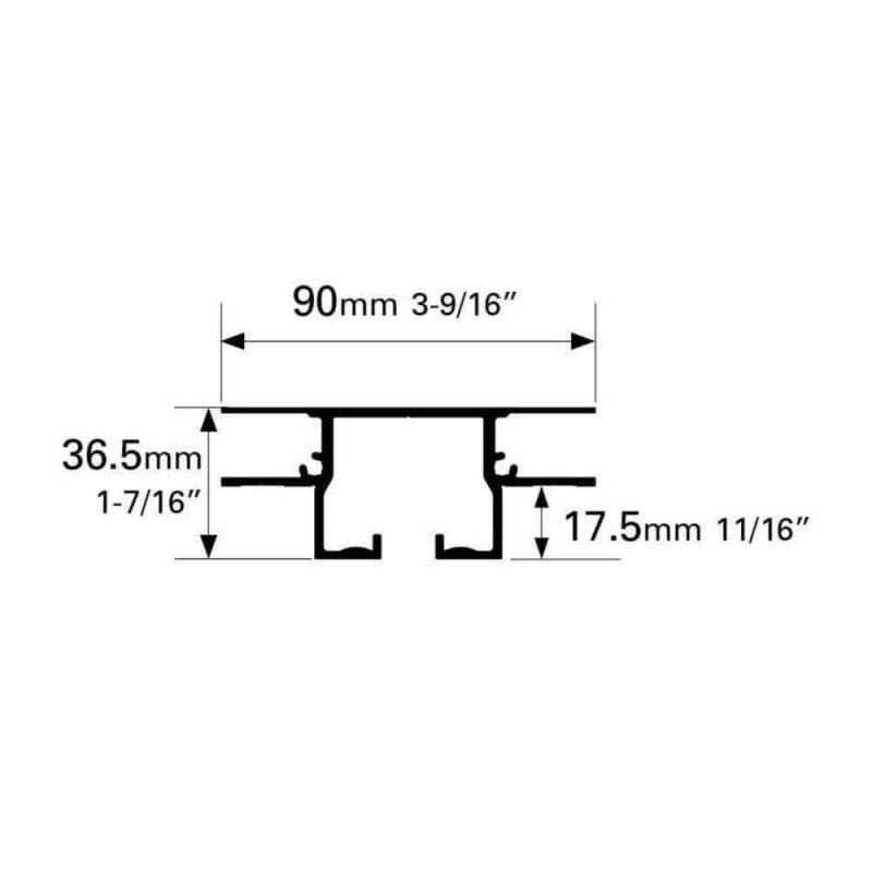 ceiling flush mount sliding pocket door hardware kit realcraft slide hardware 15587134275680 a14ec274 0b88 4916 9cb8 058b9aebe729