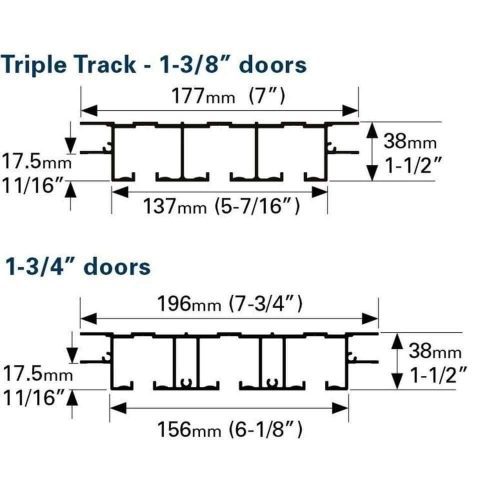 ceiling flush mount sliding pocket door hardware kit realcraft slide hardware 15587176611936 fd25588a 2b98 472e b5b6 29a070b080c7