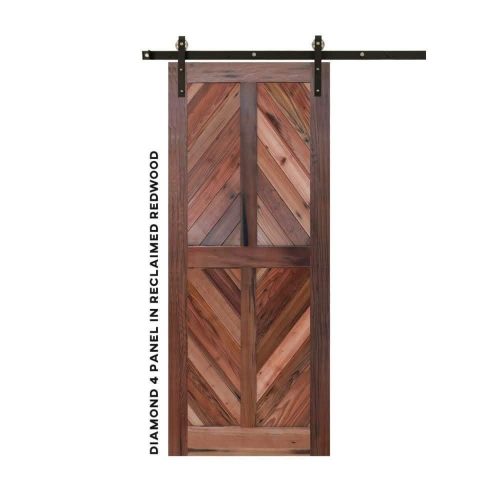 chevron four panel sliding barn door realcraft barn door 15581744201824