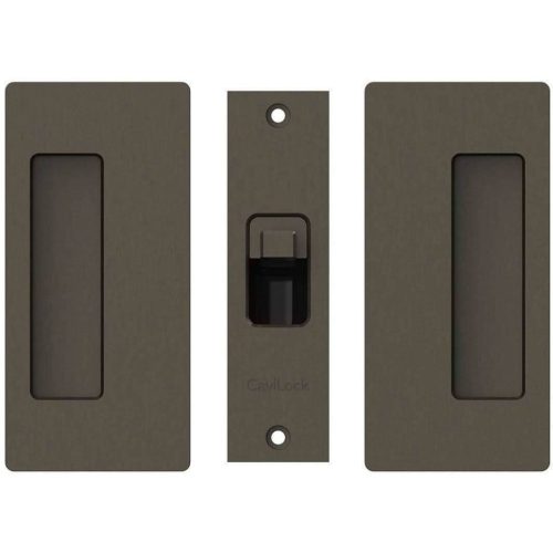 CL205 Pocket Door Lock & Handle - Sliding Barn Door Hardware by RealCraft