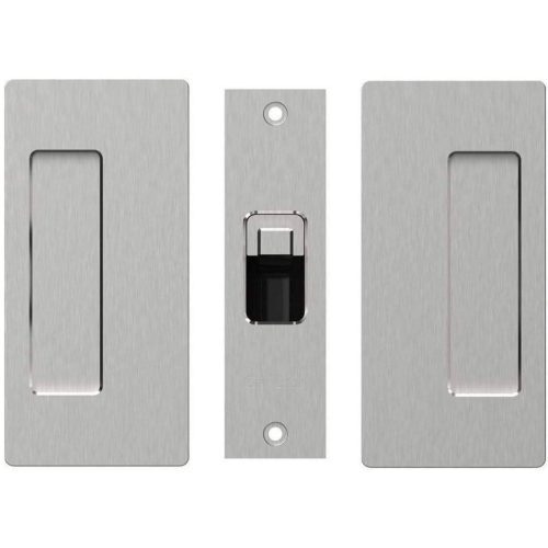 CL205 Pocket Door Lock & Handle - Sliding Barn Door Hardware by RealCraft