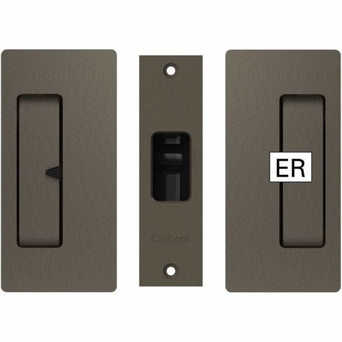 CL205 Pocket Door Lock & Handle - Sliding Barn Door Hardware by RealCraft