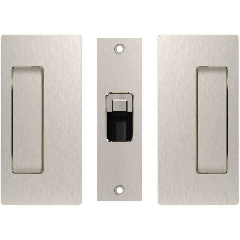 CL205 Pocket Door Lock & Handle - Sliding Barn Door Hardware by RealCraft