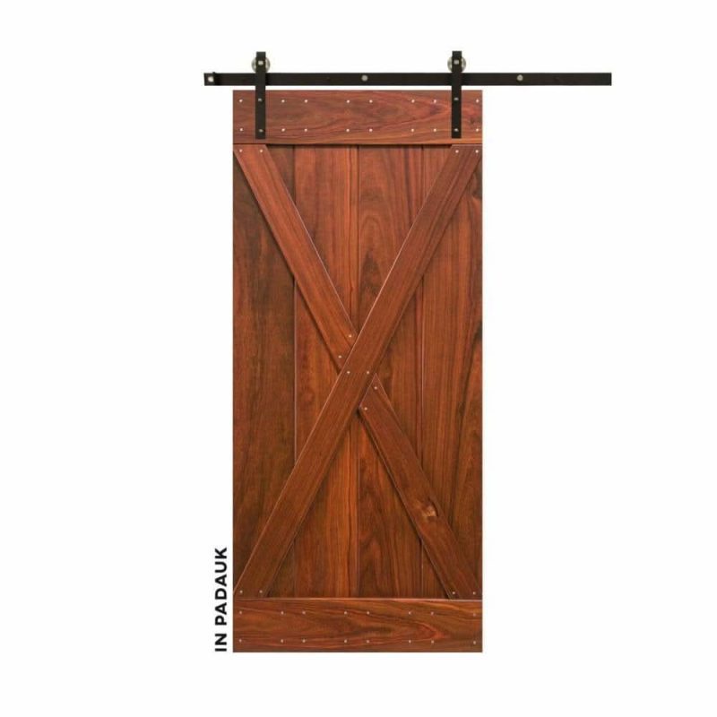 classic x brace sliding barn door kit realcraft barn door 15580985786464