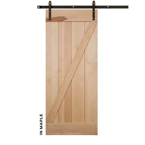 classic z brace sliding barn door kit realcraft barn door 15581107257440