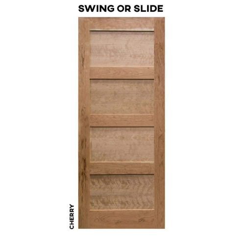 four panel horizontal swinging barn door realcraft 15584923451488