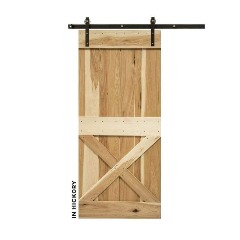 half x sliding barn door kit realcraft 15585561280608