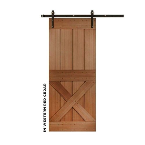 half x sliding barn door kit realcraft 15585570127968