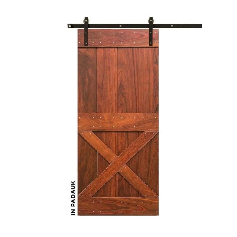 half x sliding barn door kit realcraft 15585599651936