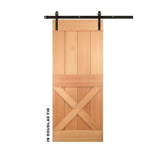 half x sliding barn door kit realcraft 15585669054560