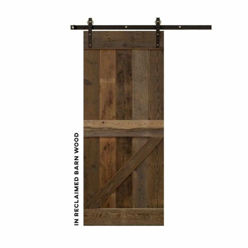 half z sliding barn door kit realcraft 15587264987232