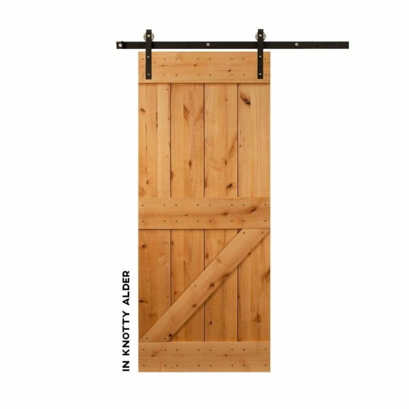 half z sliding barn door kit realcraft 15587331768416