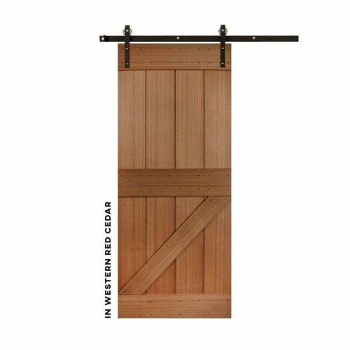 half z sliding barn door kit realcraft 15587345924192