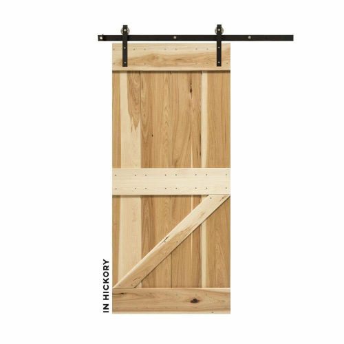 half z sliding barn door kit realcraft 15587400974432