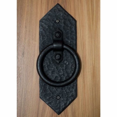 hand forged diamond rustic ring door pull realcraft pulls 15591376748640