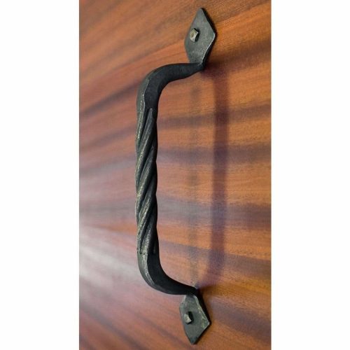 hand forged rope twist barn door handle realcraft pulls 15591608713312