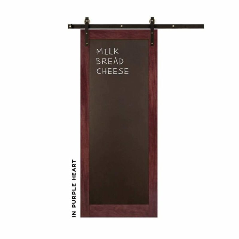 metal chalkboard sliding barn door realcraft barn door 15588569350240