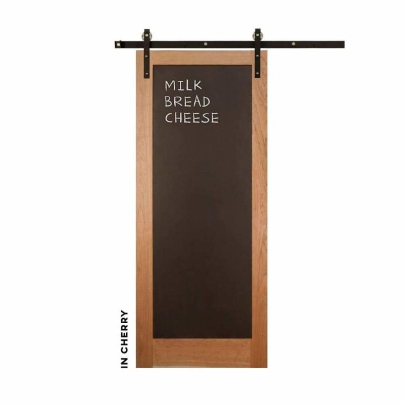 metal chalkboard sliding barn door realcraft barn door 15588616044640