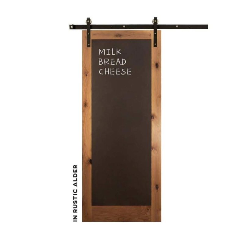 metal chalkboard sliding barn door realcraft barn door 15588655366240