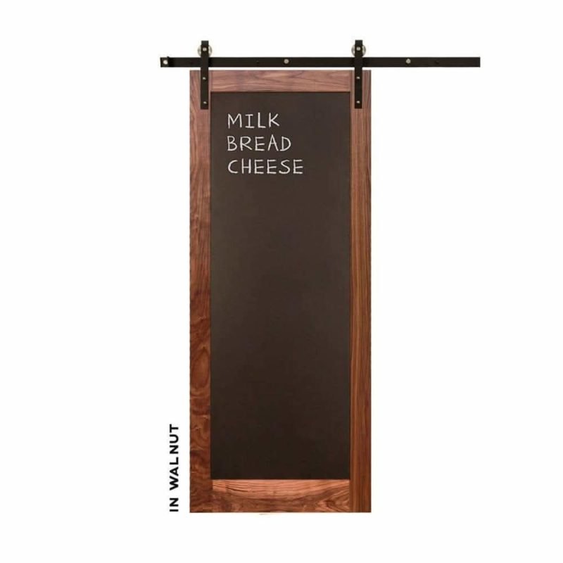 metal chalkboard sliding barn door realcraft barn door 15588729323616