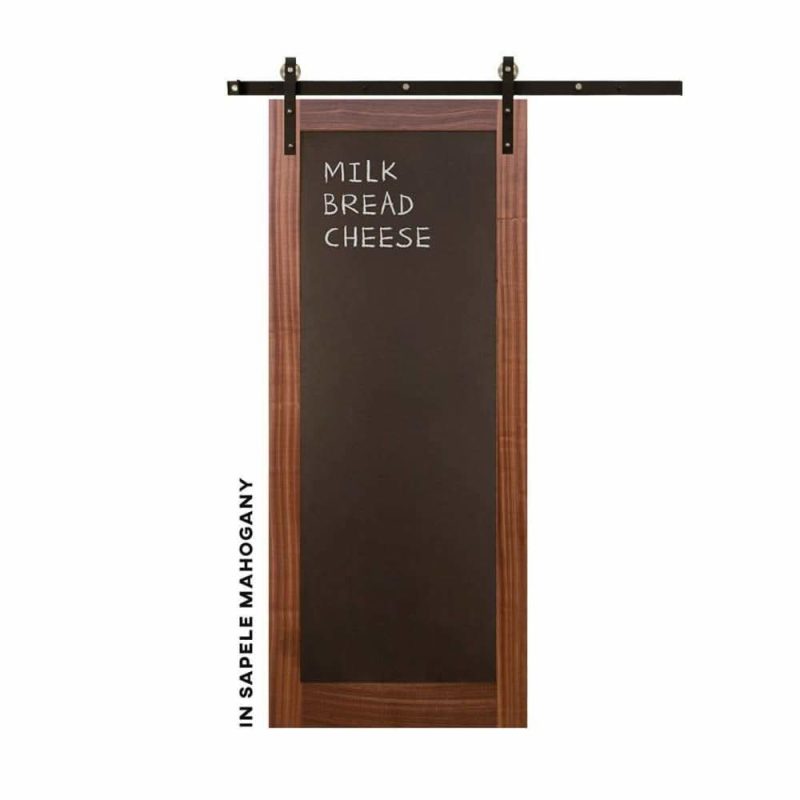 metal chalkboard sliding barn door realcraft barn door 15588773953632