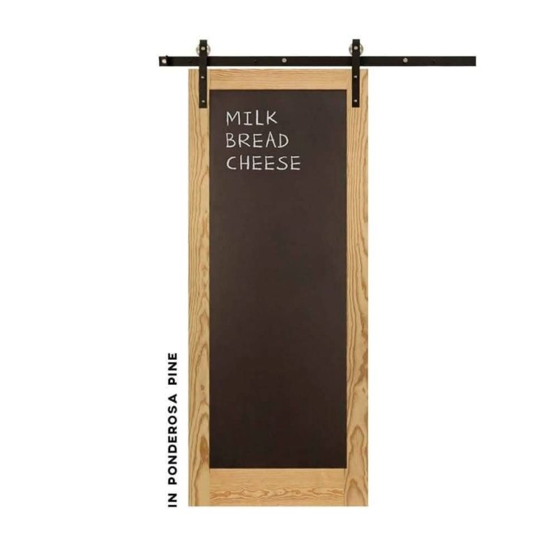 metal chalkboard swinging barn door realcraft barn door 15589087412320