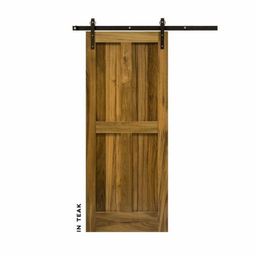 mid century modern 4 panel sliding barn door realcraft barn door 15589496160352