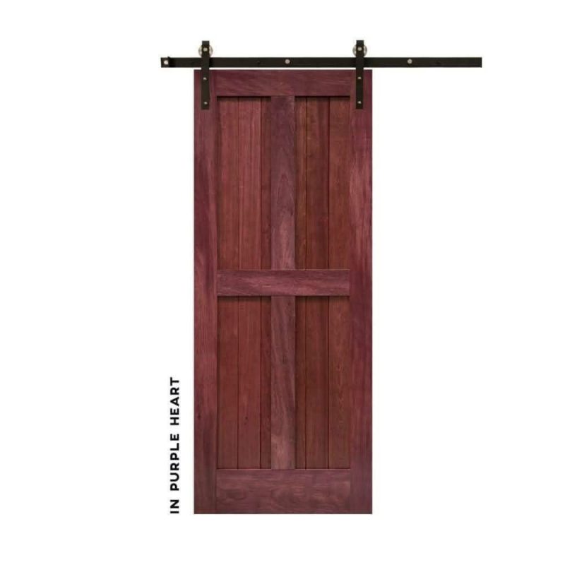 mid century modern 4 panel swinging barn door realcraft barn door 15589608652896