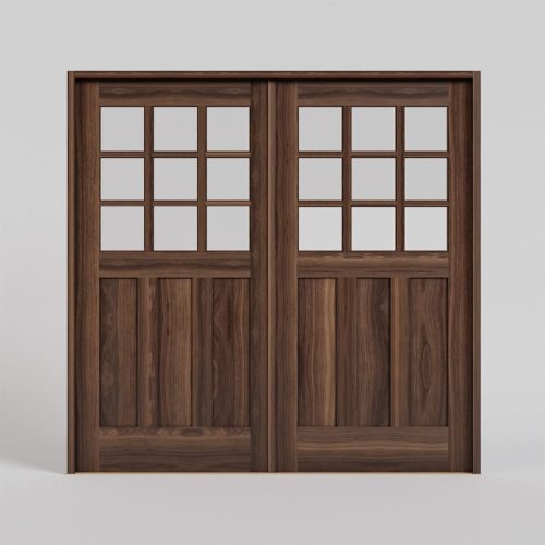 midstudio3x3carriagedoorwithframeandthreshold