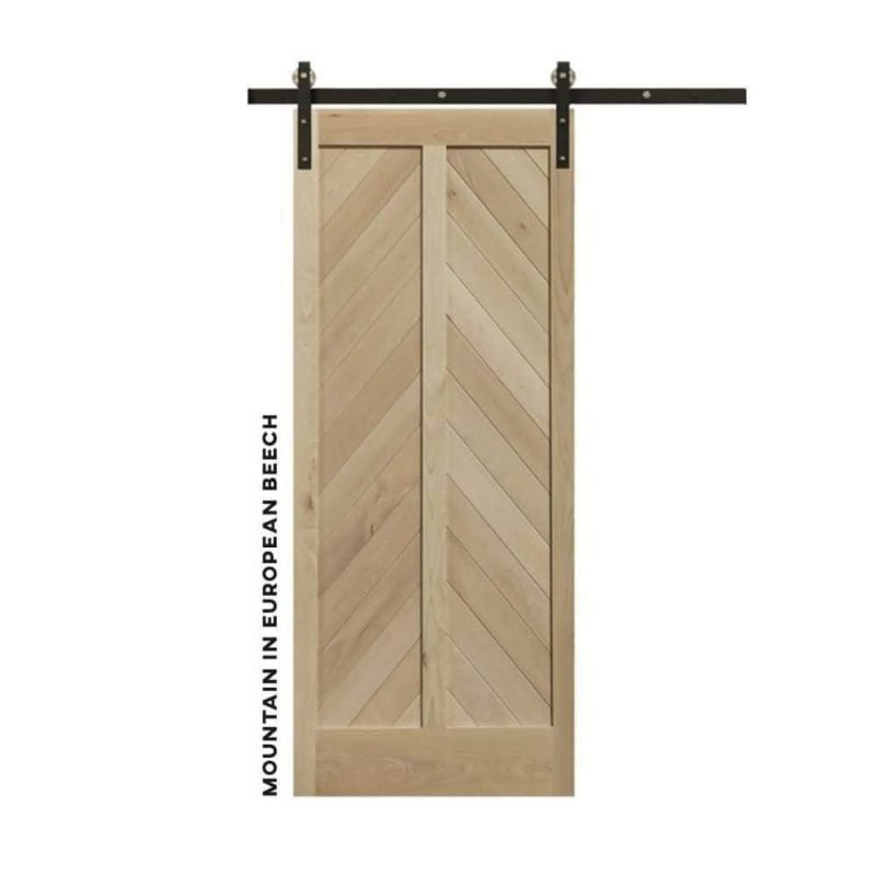 mountain chevron sliding barn door builder series sliding barn door 15590199197792