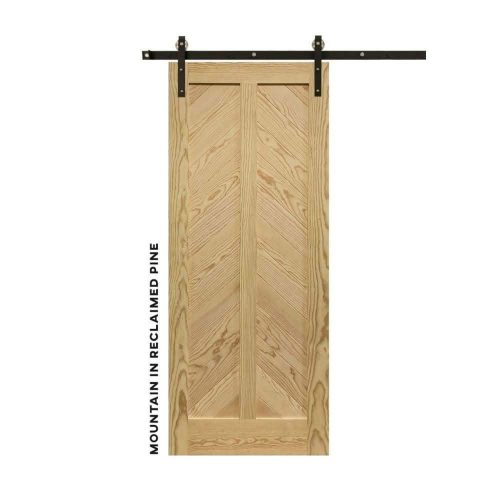 mountain chevron sliding barn door builder series sliding barn door 15590225477728