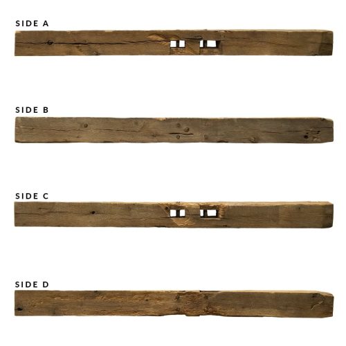 rc reclaimed wood product mantel B text