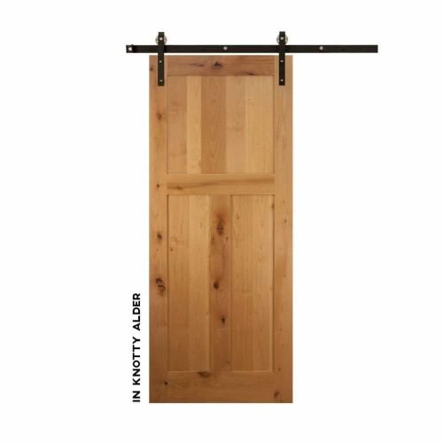 shaker style low t panel sliding door realcraft barn door 15582488592480