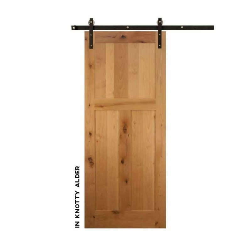 shaker style low t panel swinging door realcraft barn door 15582518837344