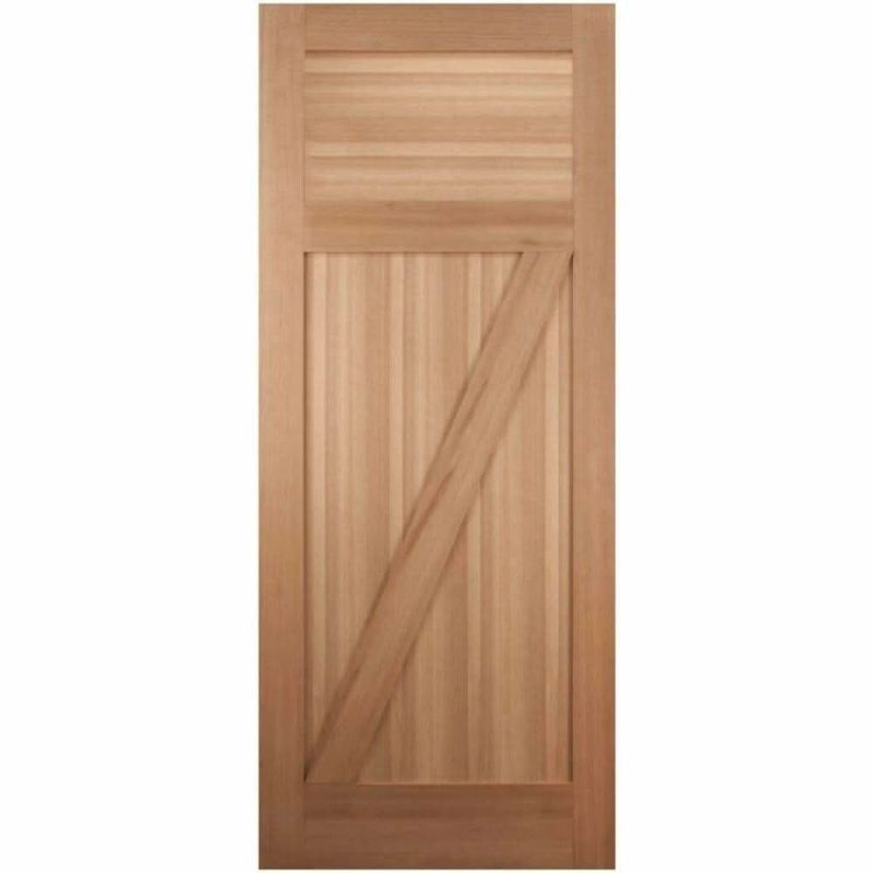 shaker style low z panel sliding door realcraft barn door 15582540300384