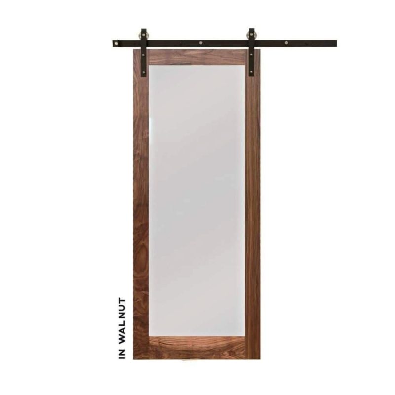 single panel sliding glass barn door realcraft barn door 15582760566880