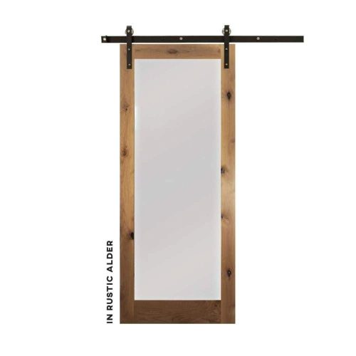 single panel sliding glass barn door realcraft barn door 15582779048032