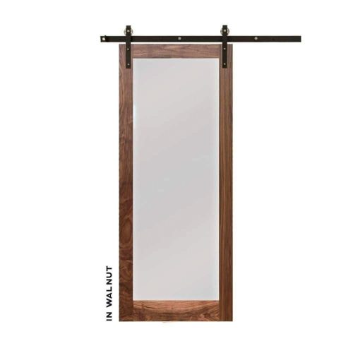 single panel swinging glass barn door realcraft barn door 15583612403808