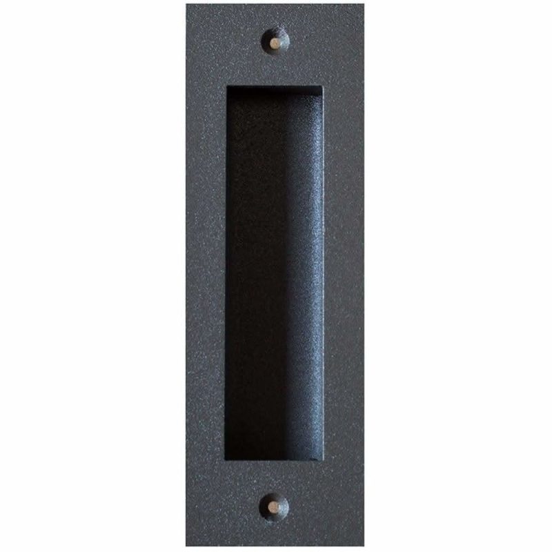 Skyrise Steel Flush Barn Door Pull - Sliding Barn Door Hardware by RealCraft