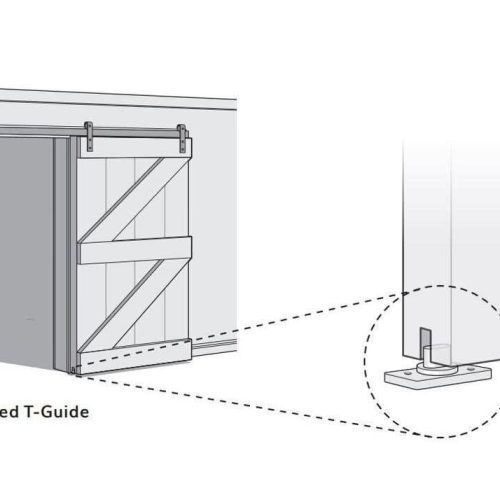 t guide sliding barn door floor guide realcraft 15591109886048