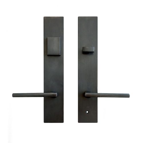 Urban Bronze Front Door Handle 13" with Apollo Lever