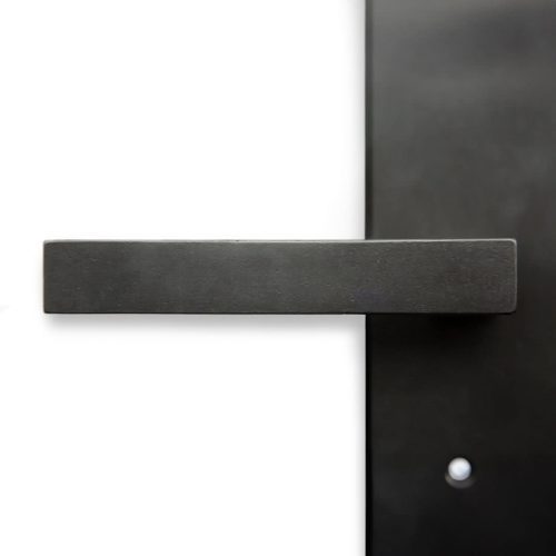 urban bronze handles meridian 10in detail front